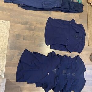 BUNDLE Women’s Navy Blue Scrub Sets (Figs / Jaanuu )